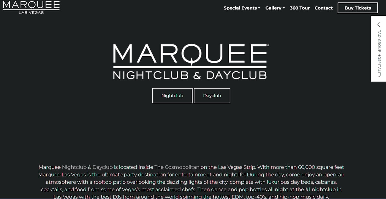 31 Night Club Website Design Examples We Love [+ How To Make Your Own]